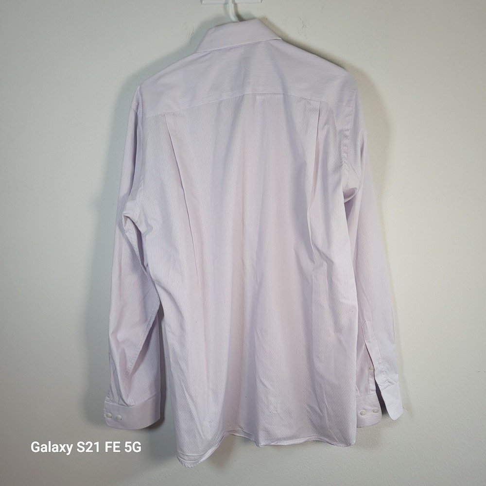 Proper Shirtings Men Long Sleeve Button Contemporary Fit Shirt 16 1/2 Tall 36-37 - Picture 3 of 7
